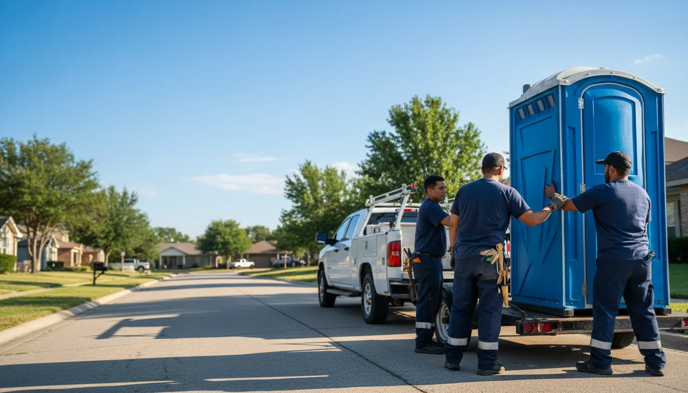 Portable Toilet Rental in Mineola, TX near me